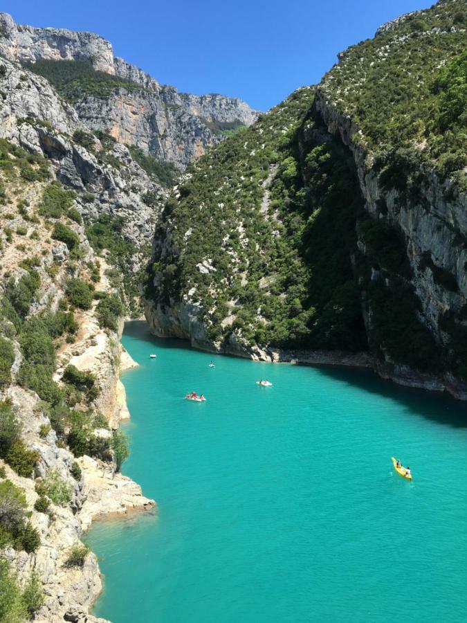 Hotel Camping Manaysse Moustiers-Sainte-Marie Exteriér fotografie